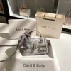 Dropshipping Nova Bolsa Caixa com Bordado de Borboleta Estilo Chinês 2025 Outono/Inverno Nova Bolsa Quadrada Pequena de Alta Qualidade Atacado