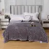 Nova manta 3D em relevo com toque delicado e texturizado, perfeita para uso doméstico, decoração de sofá e para proporcionar calor para cochilos e conforto em todas as estações.