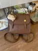 Bolsa Casual Grande Capacidade Elegante e Estilosa Bolsa de Mão Mochila Tendência Nova Moda Outono e Inverno 2025 Bolsa Feminina