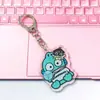 Chaveiro de Sereia Hanton de Desenho Animado Anime Peixe-Palhaço Fofo Pingente de Acrílico para Mochila de Estudante Adesivo Venda por Atacado Não