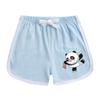 Traje de verano para niños y niñas 2023, nuevos pantalones cortos de algodón de dibujos animados para niños, conjunto fino de dos piezas de una generación de cabello