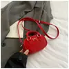 Bolso Rojo Retro Primavera 2026 Nuevo Bolso de Bolos de Moda para Mujer Bolso Cruzado Versátil Bolso Cuadrado Pequeño