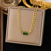 Colares Atacado Transfronteiriço para Mulheres, Não Desbota, Modernos, Leves e Luxuosos, Correntes para Clavícula Femininas, Joias de Venda Quente de Verão Atacado