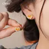 Pendientes de Corazón de Circonita Estilo Aguja de Plata Europeos y Americanos Transfronterizos, Pendientes Versátiles de Moda de Nicho para el Trabajo, Pendientes de Estilo Palacio Retro para Mujer