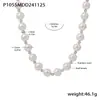 Collar Omega Francés Elegante Selección 12mm Cuentas Grandes Clavícula Joyería Fina Elegante Perla de Imitación Venta al por Mayor