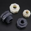 Conector do tanque de água saída da torre de água balde interface furo fio interno e externo acessórios de pvc para tanque de peixes balde de plástico drenagem
