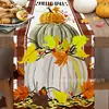 2026 Venta Caliente Halloween Camino de Mesa Calabaza Hoja de Arce Elementos de Dibujos Animados Decoración de Restaurante Arreglo de Ambiente Camino de Mesa al por Mayor