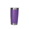 Copo Térmico de Aço Inoxidável 304 de Camada Dupla a Vácuo para Carro 20oz com Revestimento Spray Isolamento Térmico e Isolamento a Frio Copo para Carro Copo Regular para Água