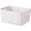 Cesta de Almacenamiento de Artículos Varios Caja de Almacenamiento de Cosméticos y Labiales de Escritorio Caja de Almacenamiento de Snacks Caja de Almacenamiento para el Hogar y la Cocina Plástico