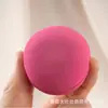 Huevo de Belleza Redondo Estéreo Macaron Sin Látex Húmedo y Seco Súper Suave Elástico Q Amigable con la Piel Sin Polvo Herramienta de Maquillaje