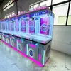 Fabricante de Diversões Rua dos Contos de Fadas Máquina de Garra Totalmente Transparente Pegador de Lanches Famoso na Internet Equipamento de Diversão de Grande Escala Planejamento Completo