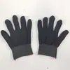 Guantes de alambre ultradelgados en stock al por mayor taller de fábrica de electrónica especial sin recubrimiento protección laboral finos a prueba de sudor punto de nailon mano