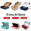 Caixa de Papelão para Embalagem Externa de Fábrica de Shenzhen Papel Kraft Ondulado Extraduro Roupa Íntima Roupa Colorida Caixa Avião Personalização