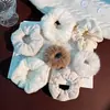 Scrunchie de Pelúcia com Orelhas de Gato Novo Outono/Inverno 2026 para Mulheres, Elástico de Cabelo de Coelho Desenho Animado Fofo, Corda de Cabelo para Rabo de Cavalo e Coque