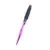 Nuevo Peine Mini de Rodillo Electrochapado Transfronterizo Estilo Salón de Peluquería Hogar Flequillo Esponjoso Pelo Flor de Pera Cepillo para el Pulgar Rizado
