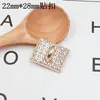 Nueva Hebilla de Corazón Metálica Brillante Accesorios para Joyería DIY con Lengüeta Autoadhesiva Accesorios Hechos a Mano para Maletas Materiales al por Mayor