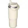 Taza de Viaje Transfronteriza de 30 oz de Gran Capacidad con Asa de Acero Inoxidable 304 de Doble Pared al Vacío Taza de Coche Portátil para Exteriores Termo