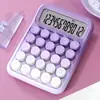 817TK Calculadora de Voz Real Teclado Mecánico Flexible Calculadora de Voz Suministros de Oficina Portátiles