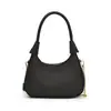 Bolsa Vintage de Axila para Mulheres Nova Moda Retro Primavera 2025 Bolsa de Ombro Único Versátil Crossbody Bolsa Dumpling para Mulheres