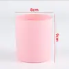 Venta al por mayor del fabricante Taza para Velas DIY Contenedor de Vidrio Escarchado de Colores Taza Vacía para Aromaterapia Portavelas Romántico para Dormitorio Logo