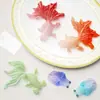 Galletas de Pastel Hechas a Mano con Forma de Pez Dorado Koi, Mousse, Arcilla de Yeso, Pegamento, Adornos Decorativos, Molde de Silicona