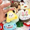 Pingentes de Pequeno Presente para Promoções de Eventos, Pingentes de Boneca de Pelúcia Fofos, Chaveiros, Bonecos que Fazem Barulho, Atacado