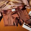 Ropa Interior de Satén de Lujo Ligero para Hombre Malla Transpirable de Seda de Hielo Cuatro Esquinas Verano Cómodo Calzoncillos tipo bóxer Frescos para Hombre