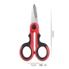 Tijeras de Pesca Personalizadas OEM Profesionales Fuertes Tijeras para Línea de Pesca de Caballo Acero Inoxidable Dentado Equipo de Pesca Multifuncional Transfronterizo Venta al por Mayor
