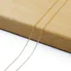 Cadena Fina Hecha a Mano DIY Cadena de Extensión con Forma de O para Hacer Pasador Borla Collar Anillo Bolso Joyería para el Cabello Material Accesorios