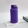 Tetera Espacial Transfronteriza Tetera Deportiva Taza de Vacío de Acero Inoxidable 304 Tetera de Viaje de Boca Grande Estilo Americano para Montañismo al Aire Libre