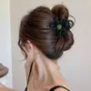 Pequena quantidade de presilha de cabelo feminina com toque de luxo 2025 novo prendedor de cabelo para a parte de trás da cabeça, presilha de tubarão média, acessório de cabelo