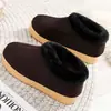 Pantuflas de algodón con tacón para mujer invierno cálidas zapatos de algodón hechos a mano hombres antideslizantes posparto hogar interior padres personas mayores pantuflas de algodón