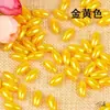 Perlas Púrpuras Grandes Individuales para Buda 12 mm Perlas de Imitación abs Perlas Sueltas Accesorios Hechos a Mano Perlas Granos de Arroz Espigas de Trigo