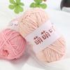 Saco de crochê chenille de lã de espessura média feito à mão DIY boneca de crochê de lã linha de gelo fabricantes atacado