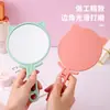Espejo Cosmético de Mano, Espejo Portátil de Aspecto Elegante, Mango Plegable, Espejo de Maquillaje, Espejo Pequeño de Mano para Dormitorio de Estudiantes, Personalizado