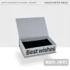 Caja de Regalo con Textura para Joyería, Estilo Tapa Abatible para Anillos, Pendientes, Pulseras de Cristal, Caja de Embalaje de Alta Gama, Preparación de Stock Transfronterizo