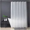 Cortina de Ducha Peva Impresa en 3D Transfronteriza en Stock con Forro Transparente, Impermeable, Antiadherente, Antimoho, Cortina Divisoria de Baño Engrosada