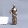 Figura de latón Guo Moveruo, Adorno de cobre, Artesanías metálicas estilo chino vintage, Decoración de escritorio, Pieza de exhibición de retrato creativo