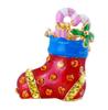 Outono e inverno pin presentes de Natal europeus e americanos atacado pintura de strass gota óleo sapatos de Natal broche broche atacado