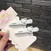 Lindo Estrella Kt Gato Pico de Pato Pinza Nuevo Dulce Niña Flequillo Lateral Pinza Dopamina Colorido Dibujos Animados Pinza para el Cabello