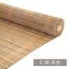 Cortina de bambú enrollable, divisoria, para balcón, parasol, elevación, decoración, zen, tirada a mano, sin perforaciones, nueva cortina de bambú china y japonesa.