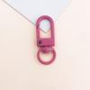 Nuevo Llavero de Pintura en Spray Color Caramelo Hebilla de Puerta Cadena DIY con Botón Colgante para Bolso Lote de Materiales para Hebilla de Puerta