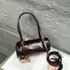 Bolsa Feminina de Couro Wax Oil Produto Novo de Alto Padrão Ombro Único Transversal Bolsa Boston Feminina Moeda Portátil Prática Couro Genuíno