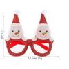 Nueva Diadema Navideña Marco de Lentes Halloween Día de San Valentín Lentes Lentes de Papá Noel Fiesta Navidad
