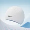 Gorro de Natación para Mujeres con Cabello Largo, Circunferencia de Cabeza Grande, Alto Valor Estético, Impermeable de Silicona, No Aprieta, Gorro de Natación Profesional para Hombres Adultos con Protección para los Oídos
