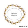 Pulsera de Cuentas Redondas Hecha a Mano con Puntada de Perlas de Agua Dulce Europeas y Americanas Transfronterizas Estilo ins Joyería de Pulsera de Perlas Hecha a Mano