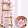 Vinha de Flor de Cerejeira Amazon 135 Flores 1,8m Flores Artificiais de Seda para Casamento Decoração de Hotel Casa Arranjo Floral Simulado Buquê