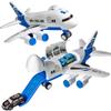 Juguetes para niños Avión Inercial Almacenamiento Pista Deslizante A380 Modelo de Avión de Pasajeros Coche de Retroceso Juguetes para Niños Venta al por Mayor