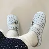 Zapatillas de media punta estilo Birkenstock populares para mujer, calzado de otoño para exteriores, nuevas sandalias casuales slip-on para ir al trabajo 2026, zapatillas cerradas de suela gruesa