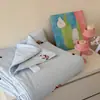 Ins Dibujos Animados Suave y Transpirable Algodón Tejido Manta de Aire Acondicionado Lavable a Máquina Fibra de Soja Verano Fresca Delgada Manta Regalo Transfronterizo Manta
